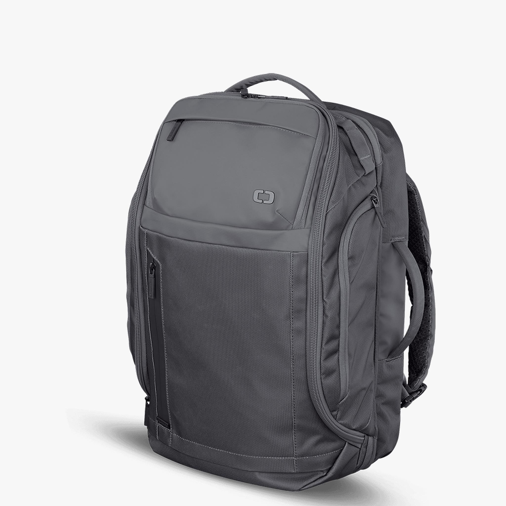 Ogio Pace Pro Max 45L Travel Pack, grey pinstripe