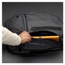 Ogio Pace Pro Max 45L Travel Pack, grey pinstripe