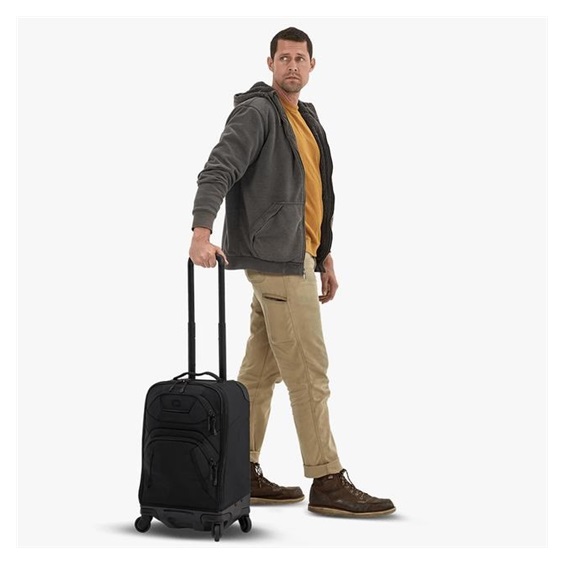 Ogio Renegade 22" 4-Wheel Travel 33L cestovní taška, titanium