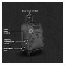 Ogio Renegade 22" 4-Wheel Travel 33L cestovní taška, titanium