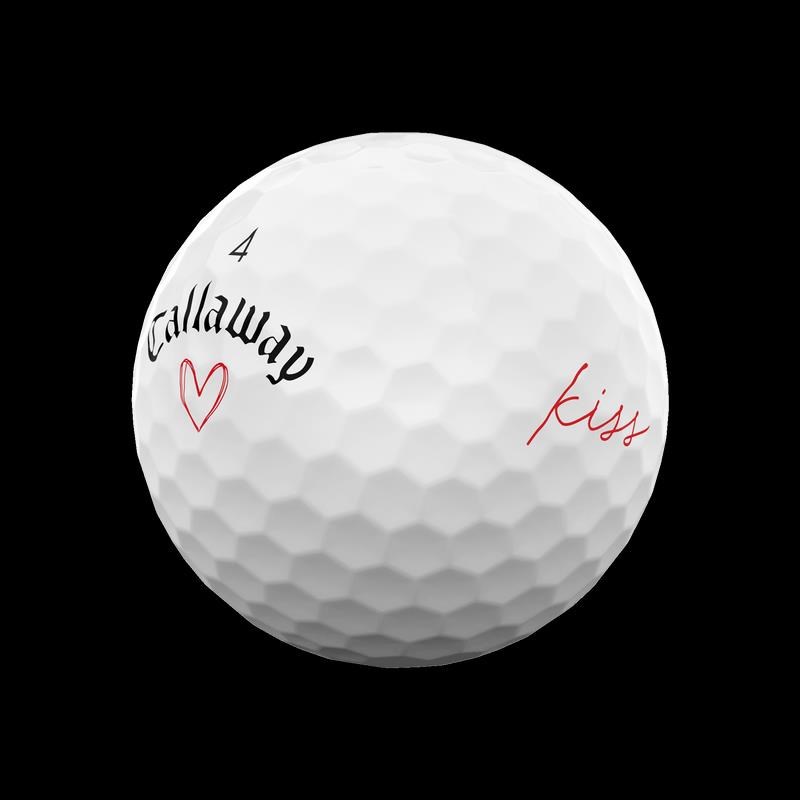 LIMITED - Callaway Supersoft golfové míčky, LOVE