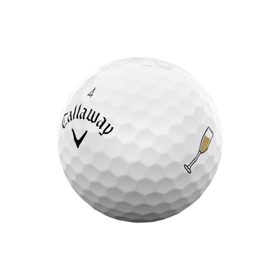 LIMITED - Callaway Supersoft golfové míčky, Cheers