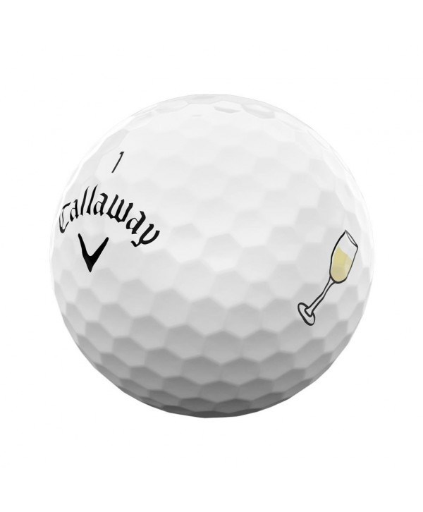 LIMITED - Callaway Supersoft golfové míčky, Cheers