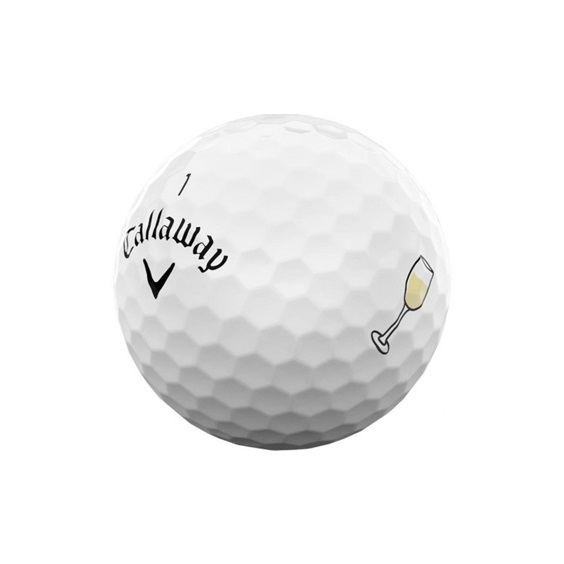 LIMITED - Callaway Supersoft golfové míčky, Cheers
