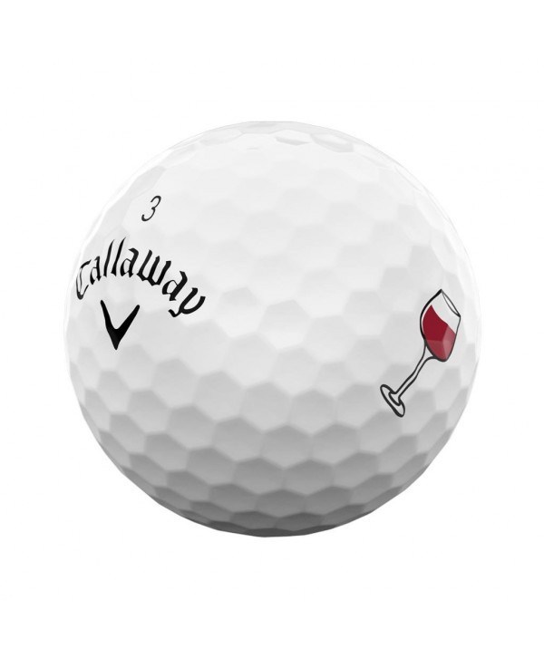 LIMITED - Callaway Supersoft golfové míčky, Cheers