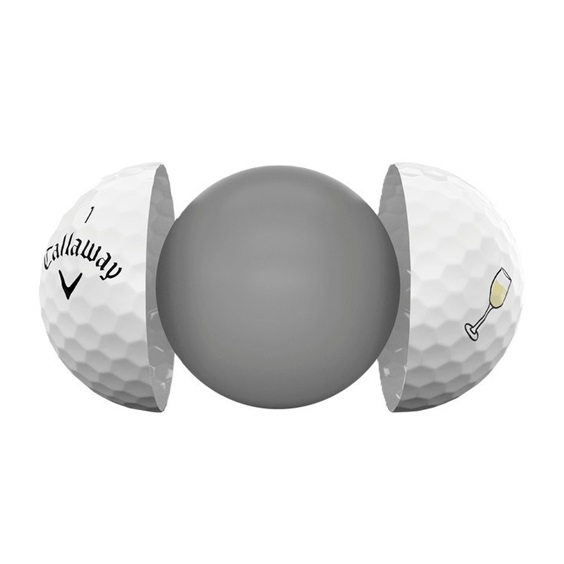 LIMITED - Callaway Supersoft golfové míčky, Cheers