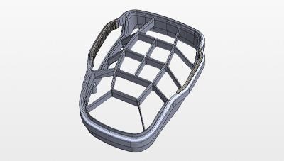 Ping Pioneer cart bag, černo/šedý