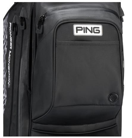 Ping Pioneer Monsoon cart bag, černo/šedý