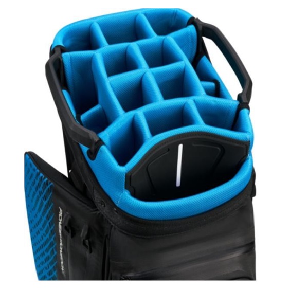 Ping Pioneer Monsoon cart bag, černo/modrý