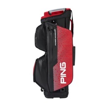 Ping Pioneer Monsoon cart bag, černo/červený