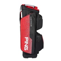 Ping Pioneer Monsoon cart bag, černo/červený