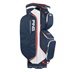Ping Traverse cart bag, modro/bílo/červený