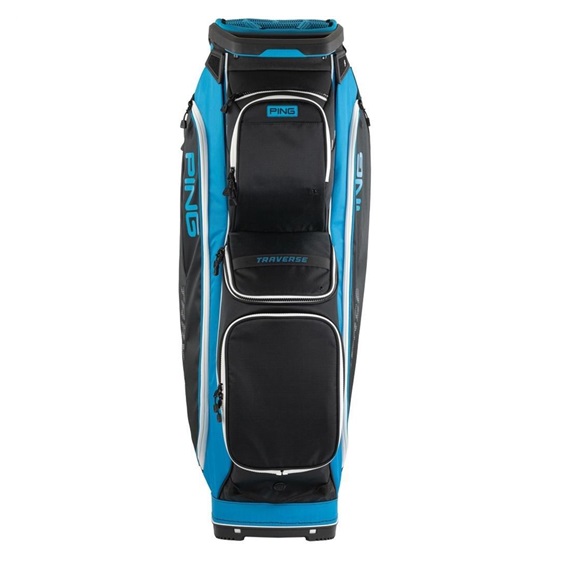 Ping Traverse cart bag, černo/modrý