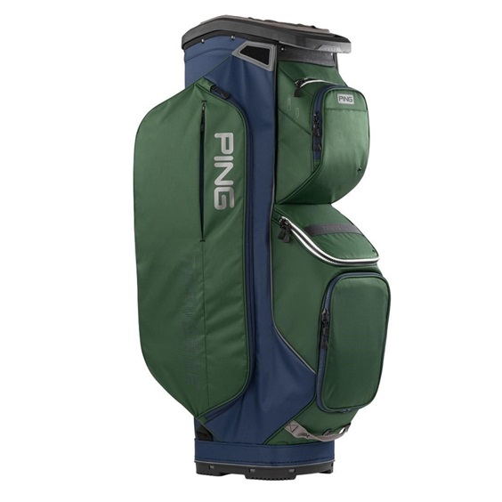 Ping Traverse cart bag, zeleno/modrý