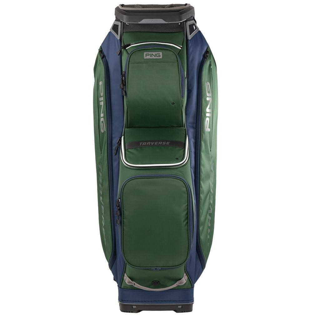 Ping Traverse cart bag, zeleno/modrý