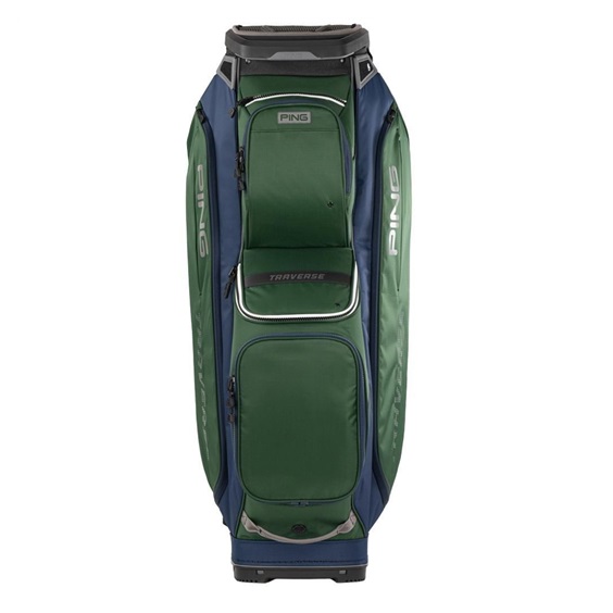 Ping Traverse cart bag, zeleno/modrý