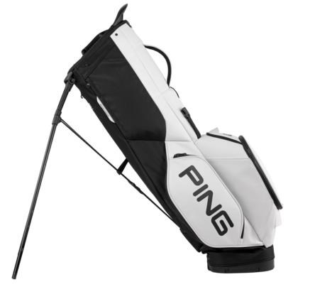 Ping Hoofer Tour stand bag, bílo/černý