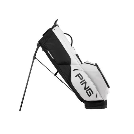 Ping Hoofer Tour stand bag, bílo/černý