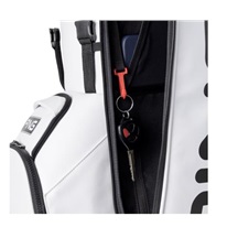 Ping Hoofer Tour stand bag, bílo/černý