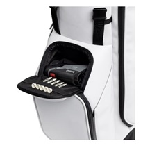Ping Hoofer Tour stand bag, bílo/černý