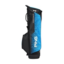 Ping Hoofer Monsoon stand bag, černo/modrý