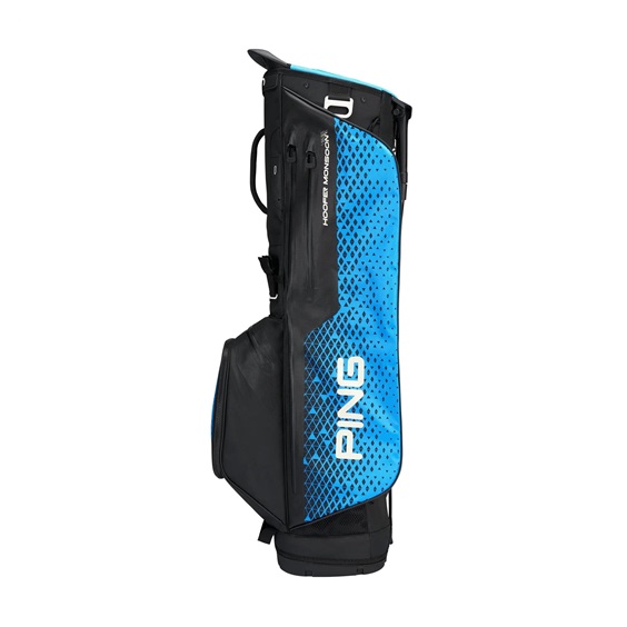 Ping Hoofer Monsoon stand bag, černo/modrý