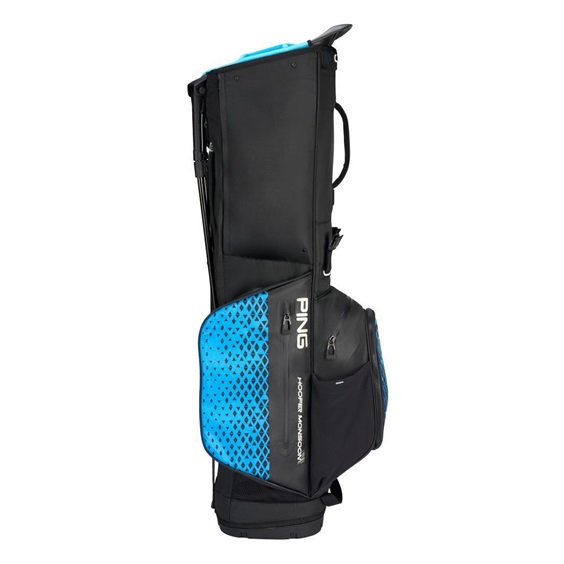 Ping Hoofer Monsoon stand bag, černo/modrý