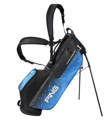 Ping Hoofer Monsoon stand bag, černo/modrý