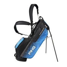 Ping Hoofer Monsoon stand bag, černo/modrý