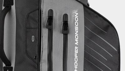 Ping Hoofer Monsoon stand bag, černo/modrý