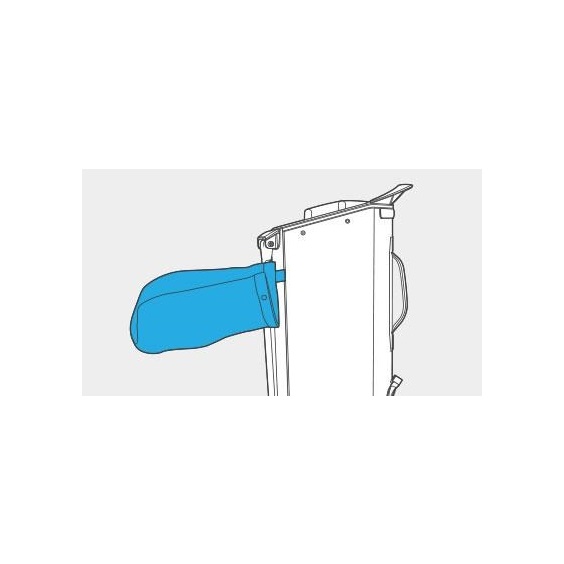 Ping Hoofer Monsoon stand bag, černo/modrý