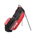 Ping Hoofer Monsoon stand bag, černo/červený