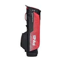 Ping Hoofer Monsoon stand bag, černo/červený