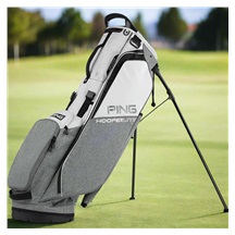 Ping Hoofer Lite stand bag, heather grey/platinum/black