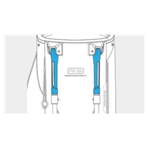Ping Hoofer Lite stand bag, červeno/černý