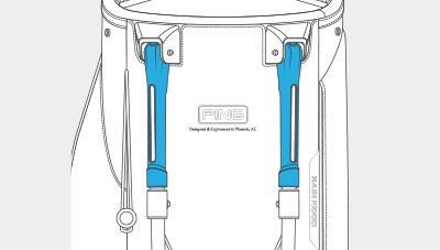 Ping Hoofer Lite stand bag, modro/černý