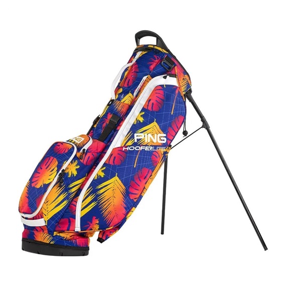 Limited Edition - Ping Hoofer Lite stand bag, electric sunset