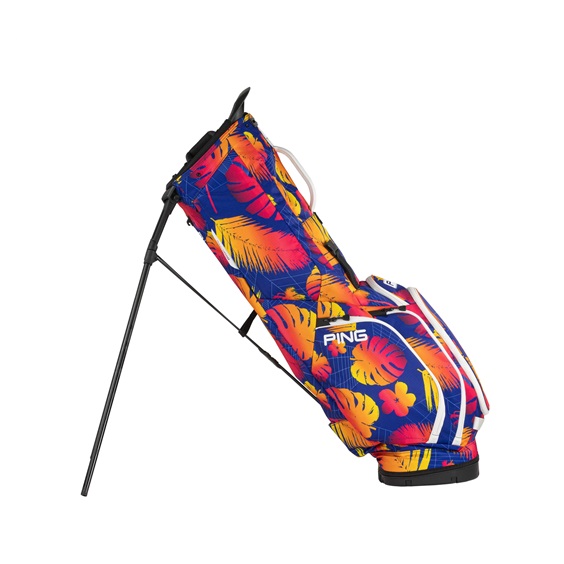 Limited Edition - Ping Hoofer Lite stand bag, electric sunset