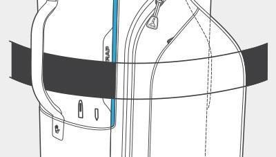 Limited Edition - Ping Hoofer Lite stand bag, electric sunset
