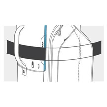 Limited Edition - Ping Hoofer Lite stand bag, electric sunset