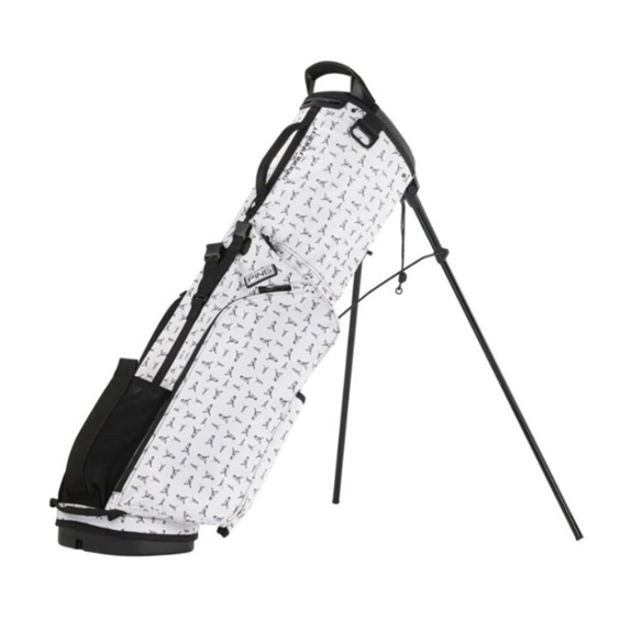 Ping Moonlander stand bag, bílý Mr.Ping