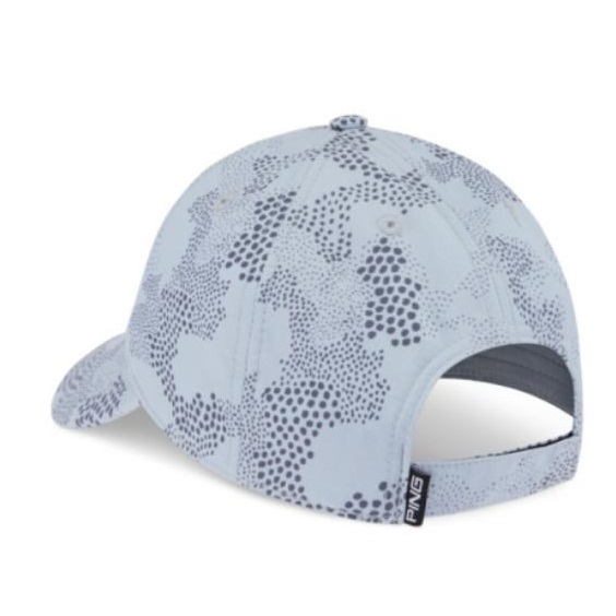 Ping Textured Camo pánská golfová čepice, silver multi
