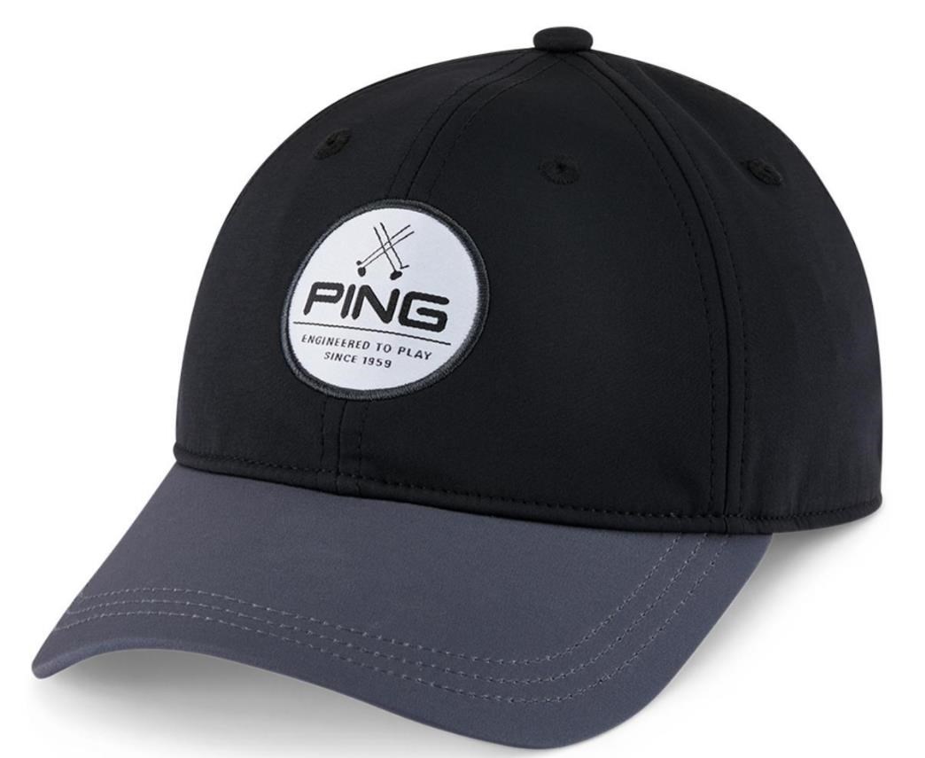 Ping Engineered To Play pánská kšiltovka, black/asphalt