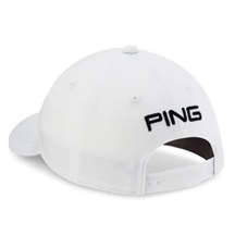 Ping Tour Classic dětská golfová kšiltovka, bílá