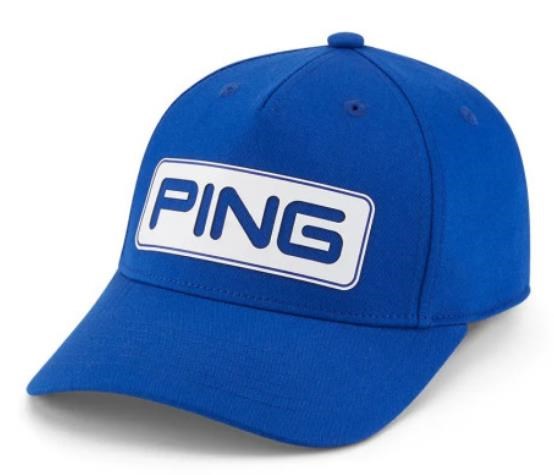 Ping Tour Classic dětská golfová kšiltovka, modrá