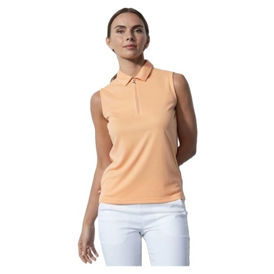 Daily Sports PEORIA Sleeveless dámské polo, kumquat