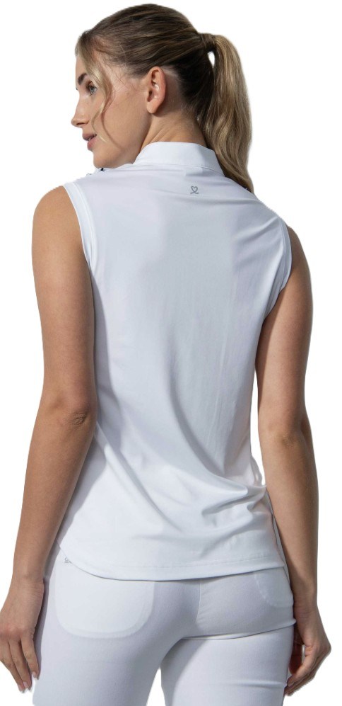 Daily Sports ISTRES Sleeveless dámské polo, bílé