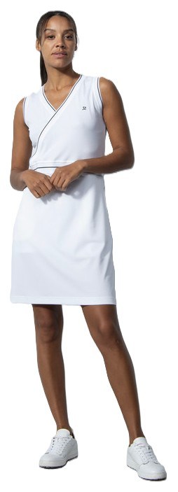 Daily Sports PARIS Sleeveless golfové šaty, bílé