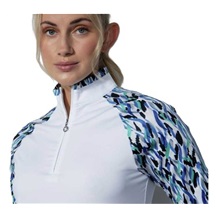 Daily Sports NOVARA half neck dámské polo, bílé