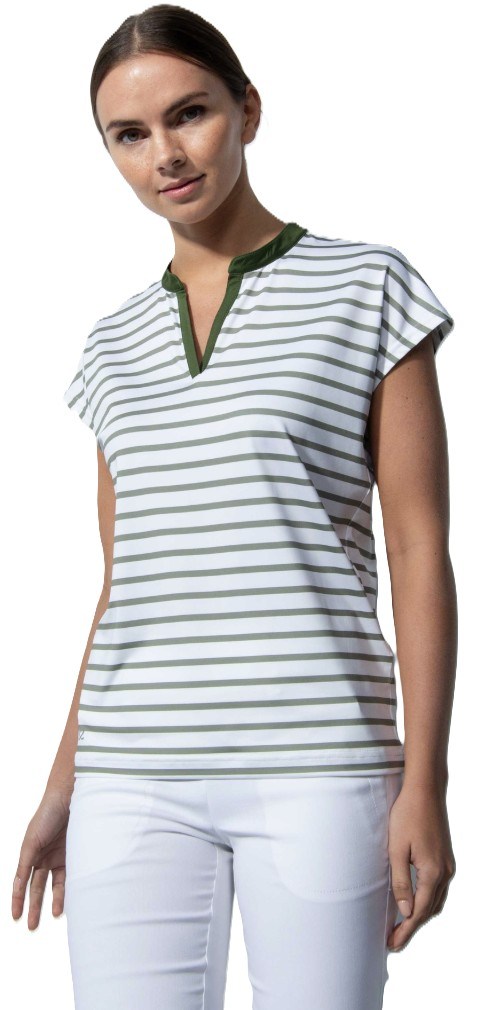 Daily Sports ITAMI short sleeved dámské polo, bílo/zelené